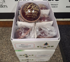 Dukes County International A Dark Red Leather Cricket Ball Size Mens  - Free P&P