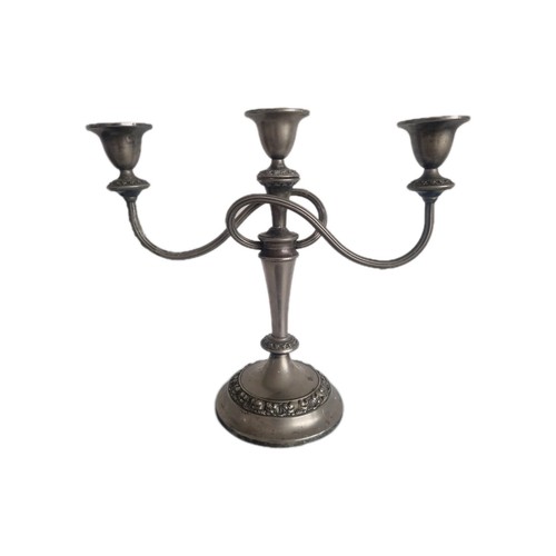 Ianthe candelabra silver - candelabra,
