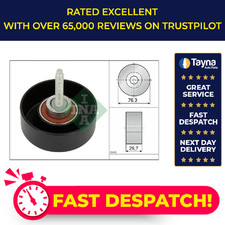Aux Belt Idler Pulley fits