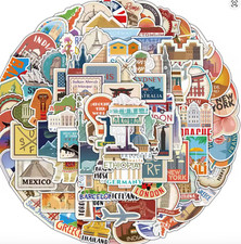 Travel Destination Stickers - Countries, Cities, States & Landmarks - ROTW