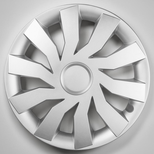 Silver wheel trims hub - 15",