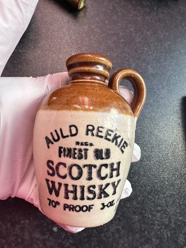 Vintage ceramic flagon mini - vintage,