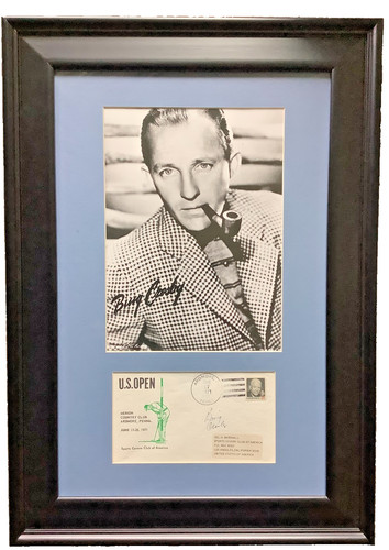 Bing crosby signed autographed - bing,