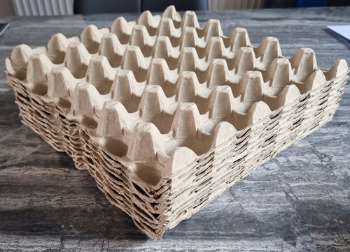 10x egg trays - 30, cardboard