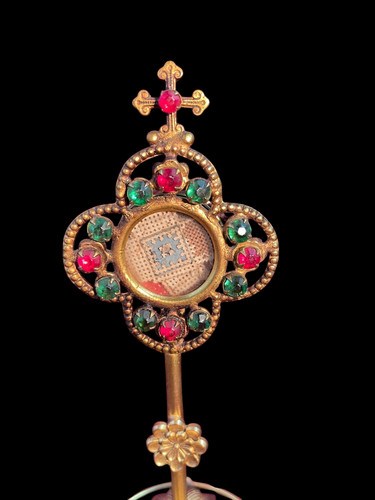 Antique religious gilt - religious, brass