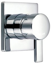 Str8 Concealed Manual Shower Mixer – Single Outlet, Solid Brass, Modern Square
