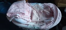 large pink Wicker BABY DOLLS