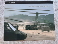 Boeing (formerly McDonnell Douglas)  C17 Globemaster III, promo brochure, 1999