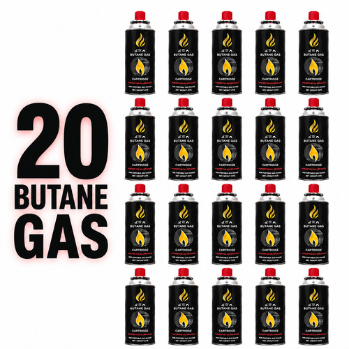 Portable butane gas canisters - portable,