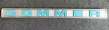 commer truck front panel badge