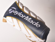 BRAND NEW TAYLORMADE BLADE PUTTER HEAD COVER BLUE/GOLD LIMITED EDITION