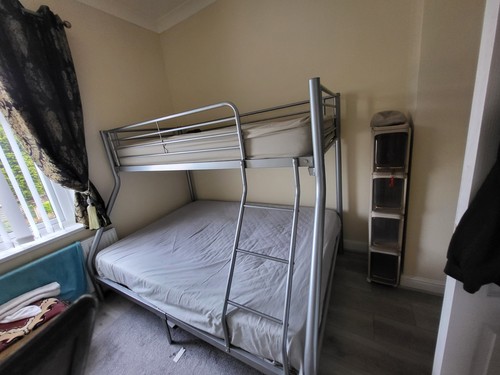 Metal grey frame - grey, bunk