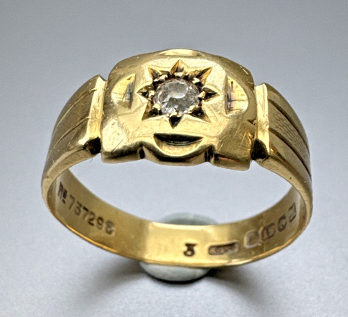Victorian hallmarked 18ct - victorian,
