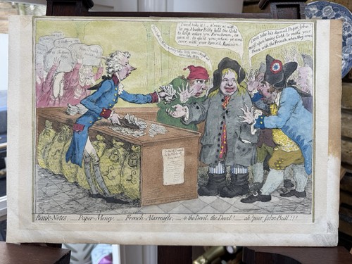 James gillray original - gillray, hand