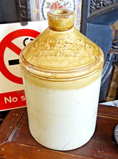 Antique Stoneware Flagon-Crown