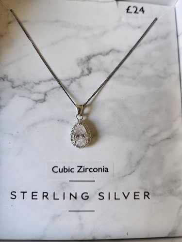 Next sterling silver - sterling, drop