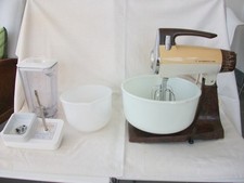 Vintage/Retro Sunbeam Mastermix Food Mixer + 2 Bowls & Liquidiser