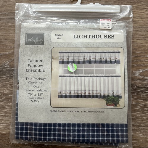 New lighthouse window valance - new,