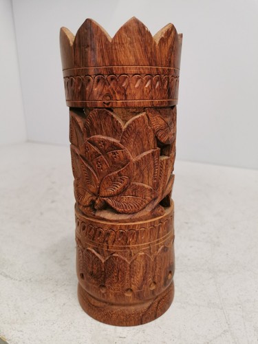 Bamboo hand carved wooden - carved,