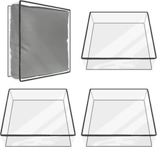  4 Pcs Plastic Sofa Seat