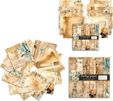 24 Sheets, 12 Designs Vintage
