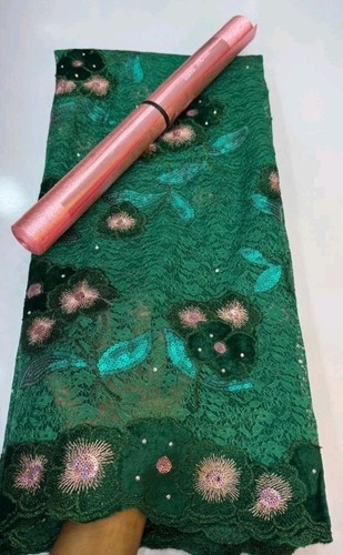 5yards green premiumchantilly - green,