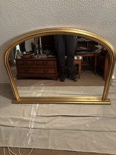 Large Vintage Gilt Gold Arched