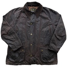 Barbour Ashby Wax Jacket Brown Country Classic XXL