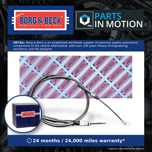 Handbrake cable fits - fits, peugeot