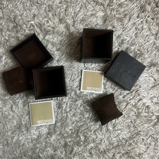 2 X Michael Kors Empty Watch Box Brown Original Cushion Genuine & Booklet