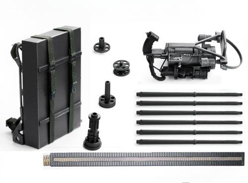 1set military black - 1set, gatling
