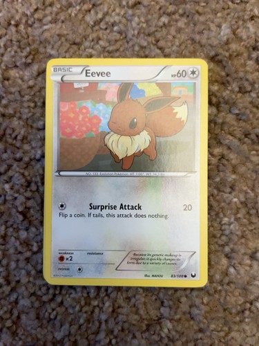 Pokemon eevee 108 dark - 83/108,