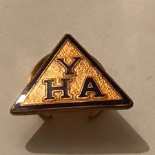 Vintage YHA enamel youth