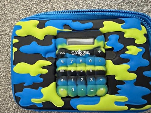 Smiggle blue green black camo - smiggle, blue/green/black