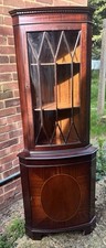 Wood Corner Display Cabinet