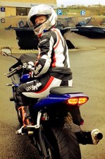 women motor bike gear