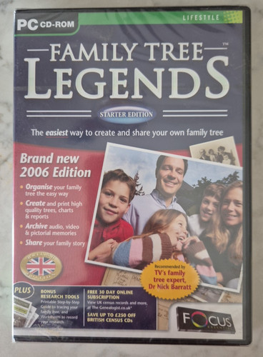 Family tree legends rom - legends, cd