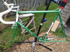 VINTAGE CARLTON RACING BIKE FRAME, and components 1970s