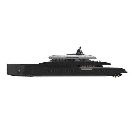 Medium yacht model - yacht, pieces