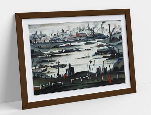 Lowry the lake framed - ls, lowry,