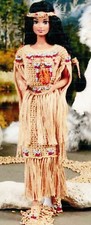 Doll indian squaw outfit - doll,