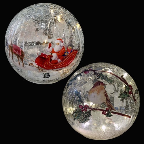 Light crackle glass - up, ball