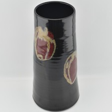 Extra Large VTG David Melville Studio Pottery Conical Vase 11" / 28cm Retro