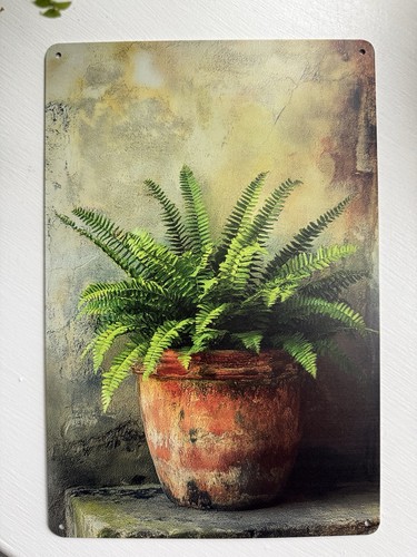 Beautiful fern metal wall - fern,