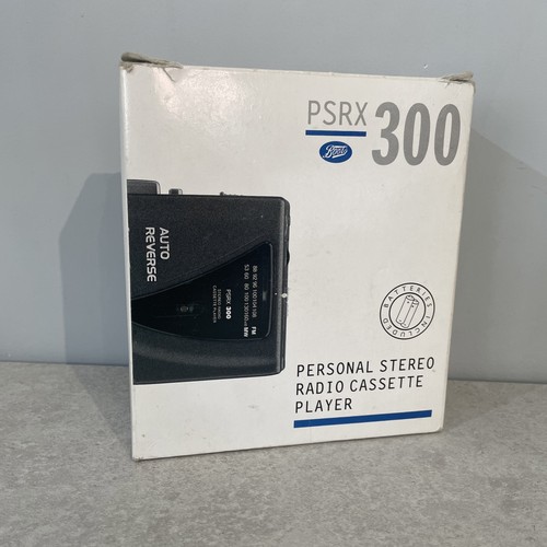 Vintage boots psrx 300 walkman - vintage,