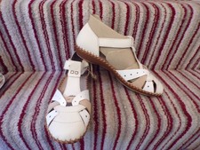 Ladies rieker Shoes, Sandals, Flats Size 40 UK 6.5 Leather Casual, Holiday 