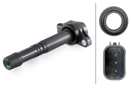 Ignition coil flush - coil, flush-fitting