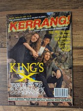 Kerrang! 384 King's X, Manic Street Preachers, Claytown Troupe, 4 Posters