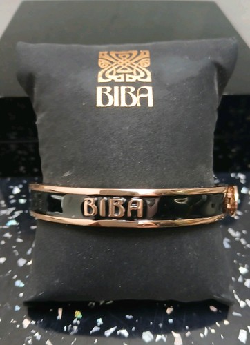 Biba black gold iconic - &, logo