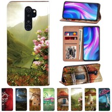 Forest PU Leather Cell Phone